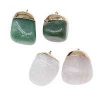 Gemstone Pendants Jewelry Brass with Gemstone Sold By PC