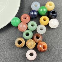 Mixed Edelsteen kralen, Natuursteen, Donut, gepolijst, verschillende materialen voor de keuze, meer kleuren voor de keuze, nikkel, lood en cadmium vrij, 20mm, Verkocht door PC