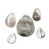 Gemstone Vedhæng Smykker, Ædelsten, Teardrop, ingen hul, blandede farver, Solgt af PC