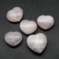 Rose Quartz Dekoration, Heart, lyserød, Solgt af PC