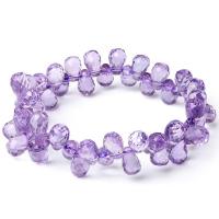 Amethyst Bracelet Teardrop anti-fatigue & for woman & faceted purple Sold Per 7.5 Inch Strand