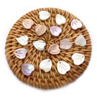 Shell Pendler, Heart, Carved, du kan DIY, flere farver til valg, 10mm, 10PC/Bag, Solgt af Bag