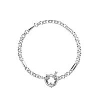 Mässing Armband, plated, Unisex, fler färger för val, 4.60mm, Längd Ca 7.28 inch, Säljs av PC