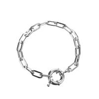 Messing Armband, plattiert, unisex, keine, 6mm, Länge ca. 7.68 ZollInch, verkauft von PC