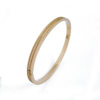 Cruach Tíotáiniam Bangle, plátáilte, jewelry faisin, dathanna níos mó le haghaidh rogha, 51x58mm, Díolta De réir PC