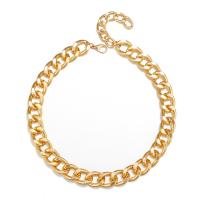 alluminio Collana catena, with 2.75inch extender chain, placcato, unisex & Twist ovale & stili diversi per la scelta, Lunghezza Appross. 12.6 pollice, Venduto da PC