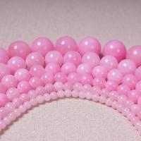 Perles Quartz Rose naturel, Rond, DIY & normes différentes pour le choix, rose, Vendu par Environ 40 cm brin