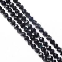 Natural Black Obsidian Beads Round Star Cut Faceted & DIY mixed colors Sold Per 38 cm Strand