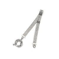 Messing-Armbänder, Messing, plattiert, unisex, keine, 7mm, Länge ca. 7.6 ZollInch, verkauft von PC