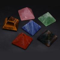 Gemstone Pyramid Decoration Pyramidal 40mm Sold By PC