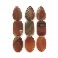 Red Agate Μενταγιόν, DIY & διαφορετικά στυλ για την επιλογή, περισσότερα χρώματα για την επιλογή, 35x45x7mm, Sold Με PC