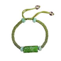 Hetian Jade Pulsera, Ajustable & unisexo, libre de níquel, plomo & cadmio, longitud aproximado 16 cm, Vendido por UD