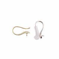 Brass Hook Earwire plated nickel lead & cadmium free Sold By PC