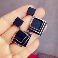 Acrylic Jewelry Earring Zinc Alloy with Acrylic fashion jewelry & for woman Sold By Pair