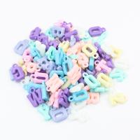 アクリルペンダント, アクリル, アルファベット文字, DIY, ミックスカラー, 10mm, 200パソコン/バッグ, 売り手 バッグ