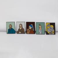 esmalte Broche, liga de zinco, with esmalte, banhado, unissex, níquel, chumbo e cádmio livre, 23x3mm, vendido por PC