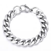 Stainless Steel Chain Ogrlica, Nehrđajući čelik, bez spolne razlike & različite veličine za izbor, izvorna boja, Prodano By PC