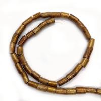 Synthetische koraalkralen, Koraal, DIY & verschillende stijlen voor de keuze, gouden, 4-50mm, Per verkocht 14.96 inch Strand