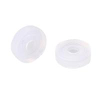 silicone Coussin clip boucle d’oreille, DIY & styles différents pour le choix, 9x7x3mm, Vendu par PC