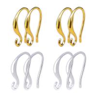 Stainless Steel Hook Earwire Brass plated DIY nickel lead & cadmium free Sold By PC