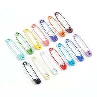 Ferro Kilt Pin, vernice di essiccamento, colori misti, 30mm, 50PC/borsa, Venduto da borsa