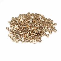 Copper Coated Plastic Spacer Kralen, Ronde, plated, DIY, meer kleuren voor de keuze, 6mm, Verkocht door PC