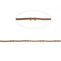 Messing bal ketting, balketting, gouden, 13x6x3mm, Lengte 1 m, Verkocht door m