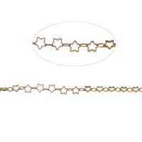 Brass Beading Chains bar chain golden Length 1 m Sold By m