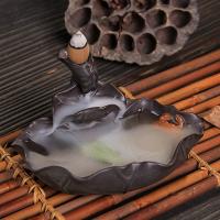 Backflow Incense Burner Porcelain handmade for home and office & durable Sold By PC