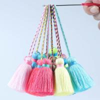 décoratif Tassel, Fil de coton, glandpompon, plus de couleurs à choisir, Longueur Environ 10.63 pouce, Vendu par PC