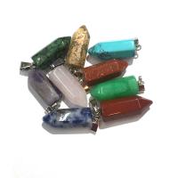 Gemstone Pendants Jewelry Natural Stone Conical & Unisex Sold By PC