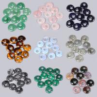 Gemstone Medálok Ékszer, Drágakő, Fánk, különböző anyagok a választás, több színt a választás, 18mm, Által értékesített PC