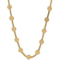 Collier d'acier titane, Placage, pour femme, plus de couleurs à choisir, Longueur 42 cm, Vendu par PC