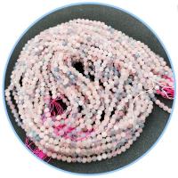 Morganit Bead, Runde, poleret, du kan DIY & facetteret, blandede farver, Solgt Per 38 cm Strand