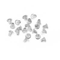 Resin Barrel Bullet Style Ear Nut epoxy gel clear Approx Sold By Bag