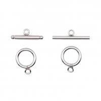 Stainless Steel Toggle Clasp plated DIY original color Sold By Set