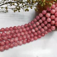 Perles rhodonites, rhodonite, Rond, poli, DIY & normes différentes pour le choix, Vendu par Environ 15 pouce brin