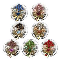 Trendy tassenhanger, Zinc Alloy, met Schelp, Draagbare & met strass, meer kleuren voor de keuze, 45x10mm, Verkocht door PC