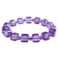 Niveau B Amethyst Armbånd, Runde, forskellig størrelse for valg & strålingsbeskyttelse & for kvinde, lilla, Solgt Per 18 cm Strand