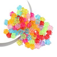 Acrylic Jewelry Beads DIY mixed colors Approx 3.8mm Sold By Bag