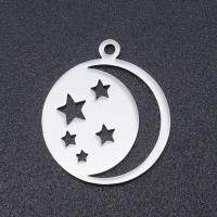 Titanium Steel Pendants Round plated fashion jewelry Sold By Bag