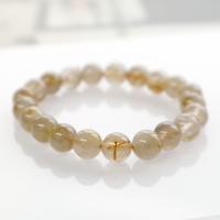 Quartz Armbånd, Rutilated Quartz, poleret, Unisex, blandede farver, Længde Ca. 19 cm, Solgt af PC