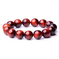 Natural Tiger Eye pulseiras, olho de tigre, unissex, cores misturadas, comprimento 19 cm, vendido por PC