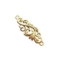 Brass Sieraden Connector, Messing, plated, mode sieraden & DIY, meer kleuren voor de keuze, 10x30mm, Verkocht door PC