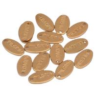 cobre extensor de cadeia, Oval, dourado, 12.50x7x1mm, Aprox 100PCs/Bag, vendido por Bag