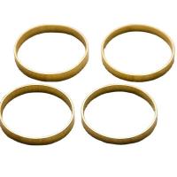 Messing Linking Ring, Donut, gouden, 30x0.80mm, Ca 100pC's/Bag, Verkocht door Bag