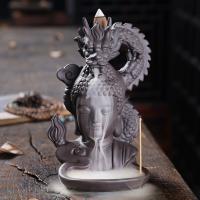 Backflow Incense Burner Purple Clay handmade for home and office & durable & multifunctional Sold By PC