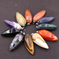 Gemstone Pendants Jewelry Natural Stone & Unisex Sold By PC