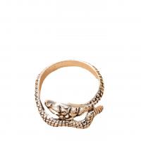 liga de zinco Cuff Ring Finger, banhado, unissex, prateado, 18mm, vendido por PC