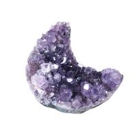 améthyste Quartz Cluster, lune, Mini & le style Druzy, violet, 25-40mm, Vendu par PC